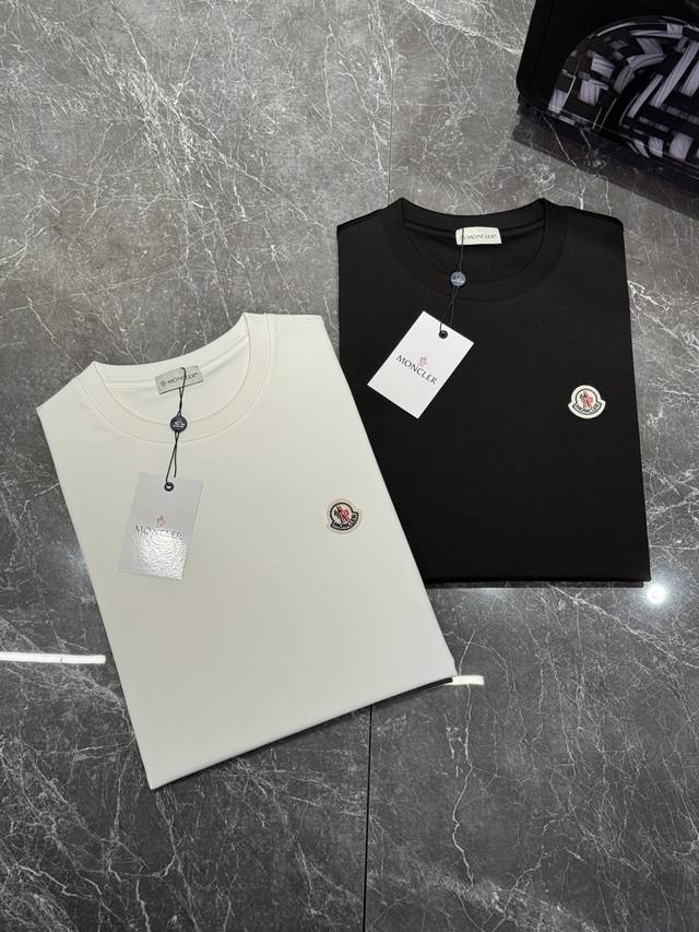 Mon Meng*25Ss new round neck T-shirt. OEM product!! This base shirt is based on