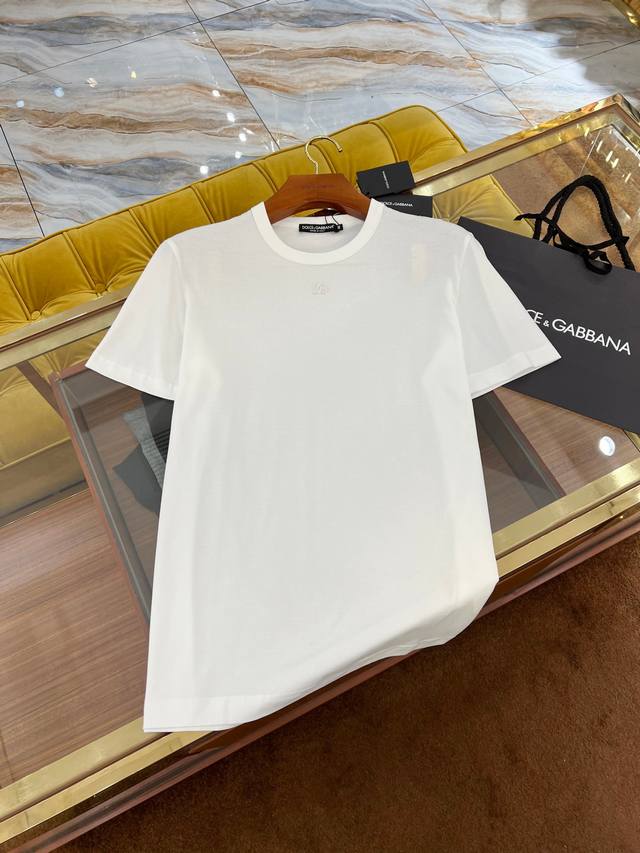 2025Ssdg latest T-shirt small Dg logo embroidery Logo original fabric custom-wov