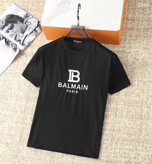 Balmain - The latest fashion and simple short-sleeved T-shirt in 2025 is famous