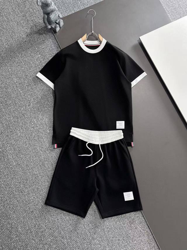 Tb Thom Browne 2025 Spring and Summer counter new casual suit! High-end recommen