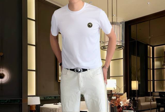 Stephen 2025 Spring European counter new top original fashion casual short-sleev
