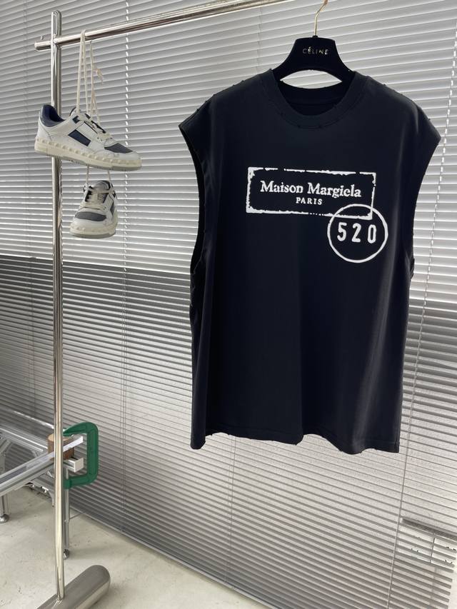 Mm6 Margiela 2025Ss spring and summer new vest Popular customized cotton fabric