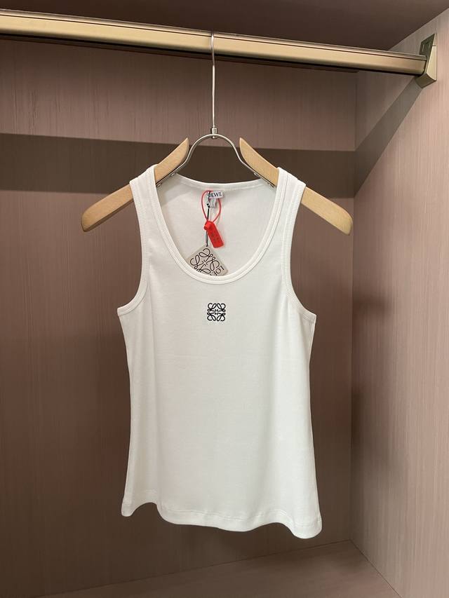 Loewe Spring and Summer new round neck vest counter synchronization high-end qua