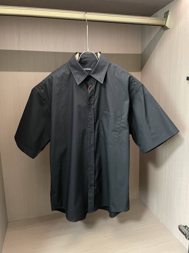 Balenciaga 2025Ss new men's short-sleeved shirt High-end version of the shirt! C
