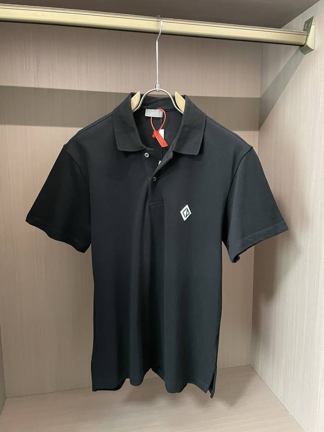 Dior 2025Ss summer new official website latest lapel Polo shirt, with brand logo