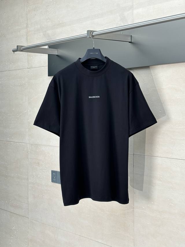Balenciaga* Paris 25 new 3M reflective print short-sleeved T-shirt Size: Xs SML