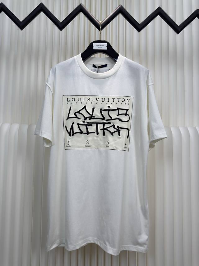 Louis Vuitton Lv classic round neck short sleeves authentic version - physical c
