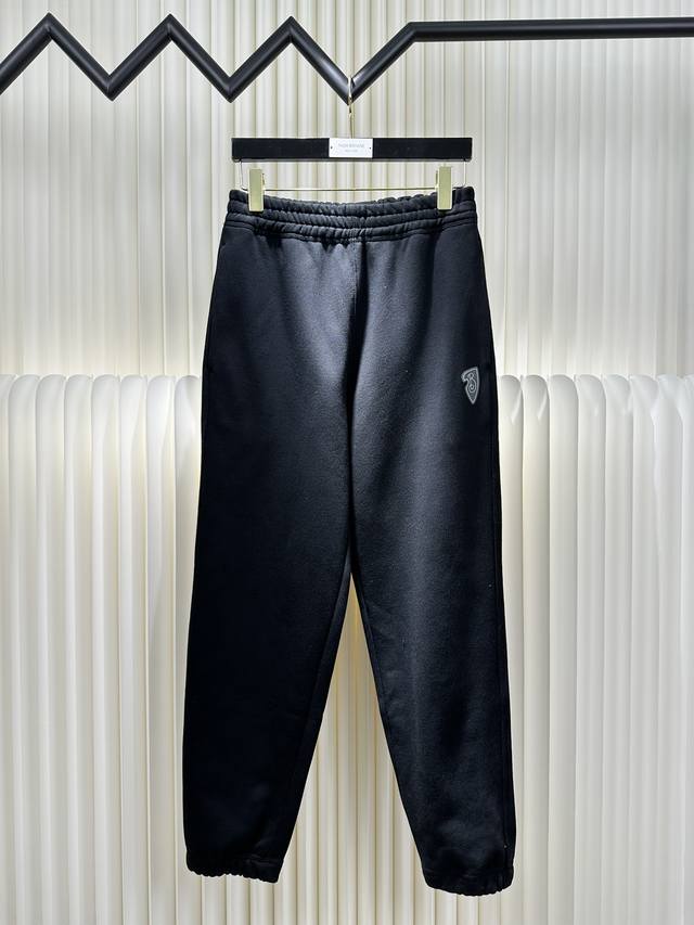 Burberry Bbr Cotton B-Shaped Warhorse Sweatpants Authentic Open Edition - Physic