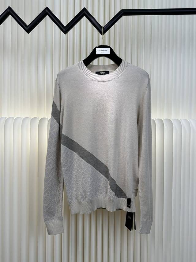 Fendi Cashmere Round Neck Pullover Authentic Edition - Physical Counter - Top Lu