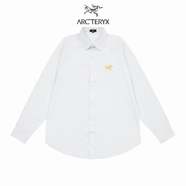 Arcteyx official website classic brand logo design long-sleeved shirt with match