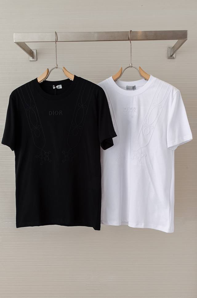 Dior 2025Ss Spring/Summer Round Neck Short Sleeve #Top elements fusion, classic