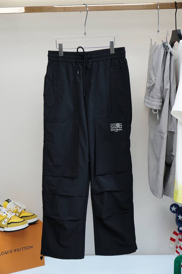 Margiela - 2025 Early Summer Men's Pants, Men's Casual Pants Overalls Fine cotto