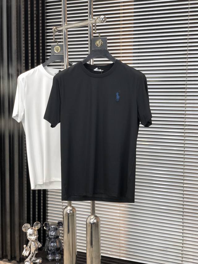 Paul. 2025 Spring and Summer New Fashion Round Neck Short Sleeve High-end Custom