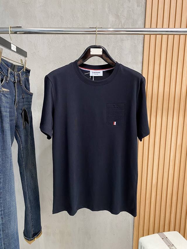 Thom Browne 25Ss new spring and summer new counters, the latest short-sleeved ro