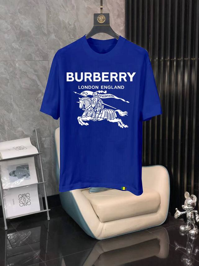 Burberry 25Ss latest casual T-shirt office new product, highly recommended! ! A
