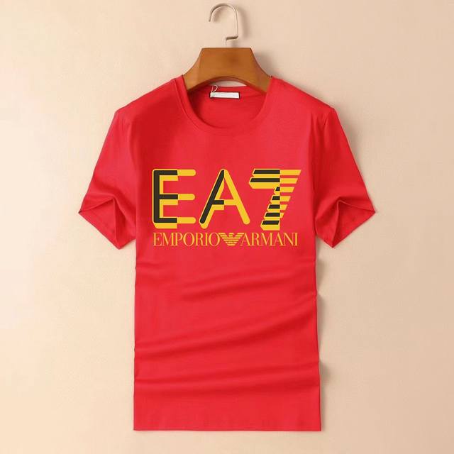 Armani 25Ss latest casual T-shirt for office buildings, highly recommended! ! A