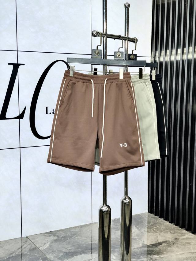 Y3.25 Spring and Summer new elastic band casual shorts, custom-made fabrics are