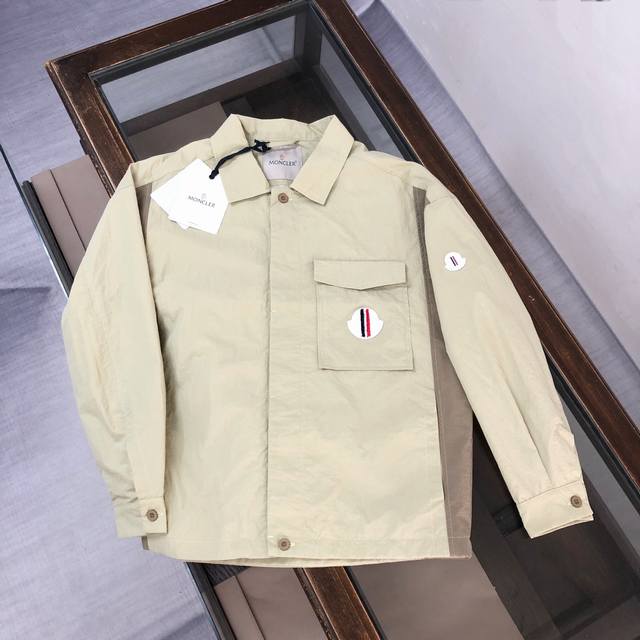 Mon*Cler 2025 latest shirt lapel jacket! Classic urban casual style, versatile a