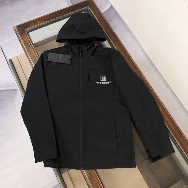 Givenchy Givenchy 2025 latest hooded windbreaker jacket, exclusive first-run thi