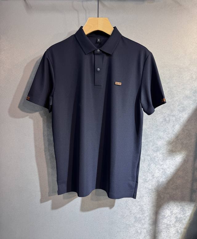 Zegna 25Ss new spring and summer short-sleeved top version for customization. Se