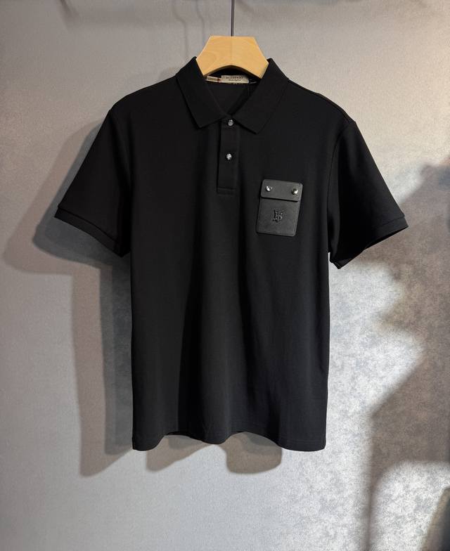 Burberry 25Ss new spring and summer short-sleeved top version for customization.