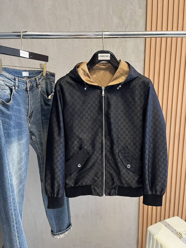 Gucci autumn and winter new hot-selling counter new casual fashion jacket ultra-
