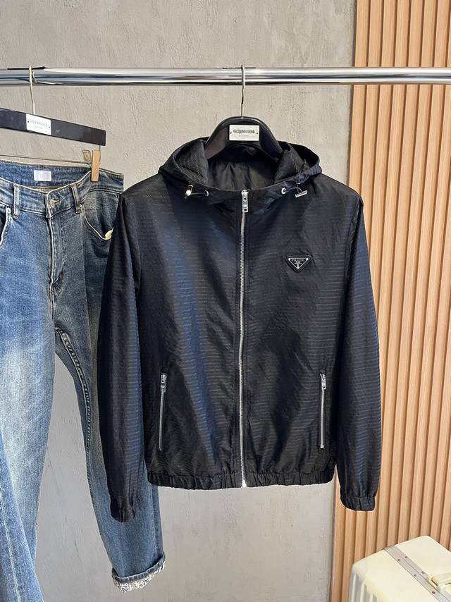 Prada autumn and winter new hot-selling counter new casual fashion jacket ultra-