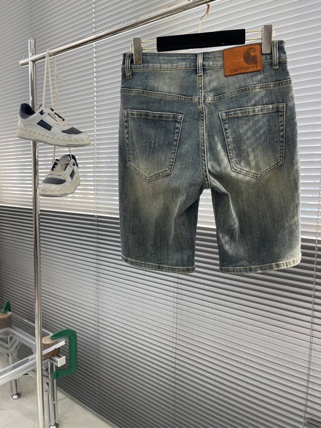 Carhartt washed Ss25 new loose denim shorts Fashion is a cycle, a popular item f