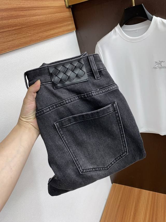 Bv 25Ss Spring and Summer new men's small straight original jeans Autumn and Win