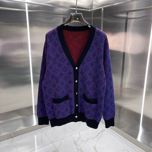 Lv Louis Vuitton sweater cardigan Original development comfortable to wear Impor