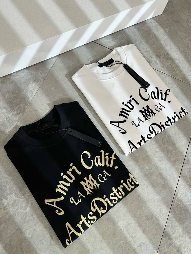 Top version difference currency 25Ss Amiri summer new style heavy launch double