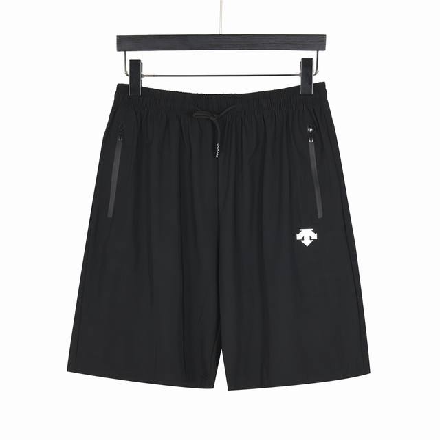 Descente nylon spandex fabric, 1:1 fabric shorts are available in large sizes up
