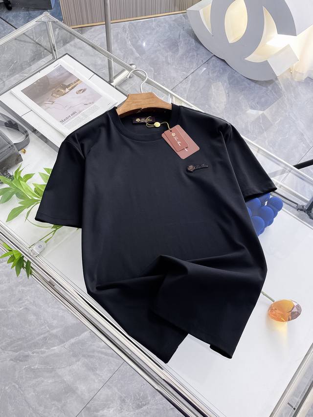 Lp2520 New original men's casual bottom short-sleeved T-shirt! High-end custom h