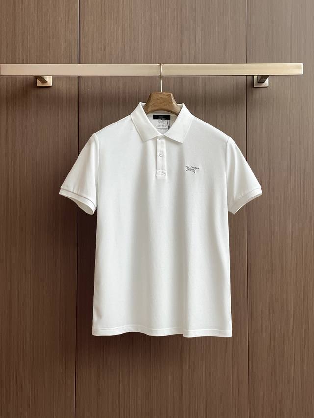 New arrival Arc'teryx 2025Ss summer new letter logo men's lapel Polo shirt! Clas