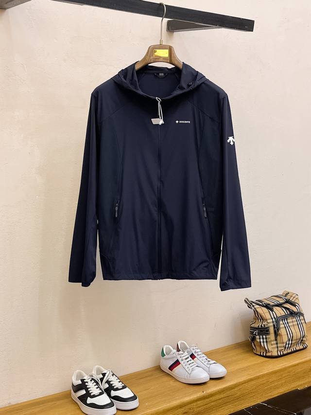 Descente 2025 Spring and Summer new men's sun protection clothing thin jacket, u