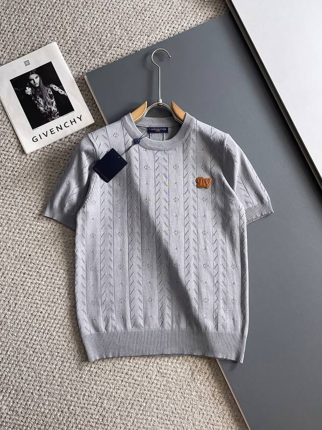 Lv 2025 early spring counter new high-end elegant fashion men's customized top f