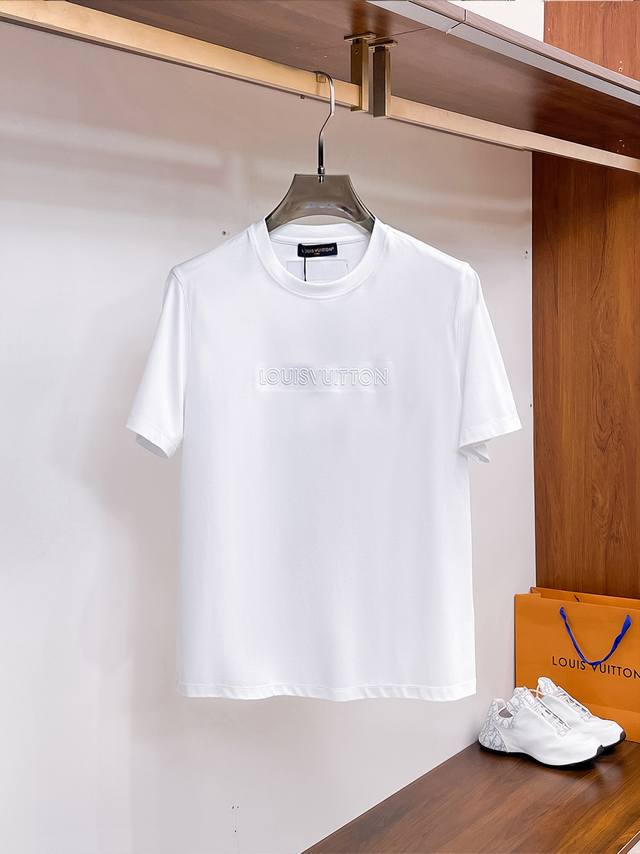 Lv Louis Vuitton 2025 Spring and Summer New Releases, Latest Round Neck Short Sl