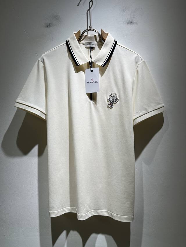 Mon Meng**kou 2025 Spring and Summer new men's short-sleeved Polo shirt, trading