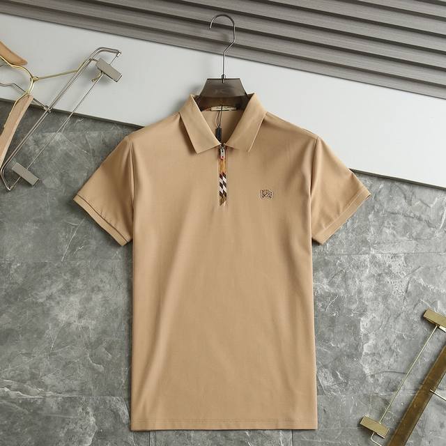 Burberry - High-end casual series! 2025 new counter casual short-sleeved Polo sh