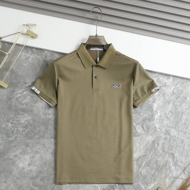 Dior - High-end casual series! 2025 new counter casual short-sleeved Polo shirt!