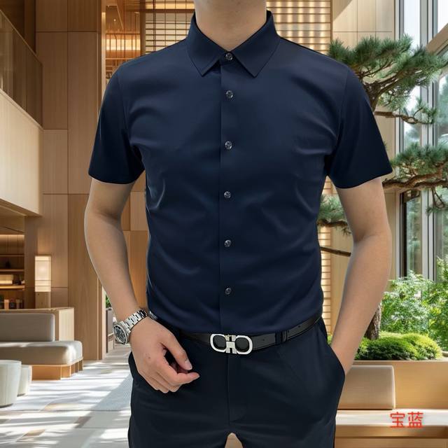 Armani 2025 Spring and Summer latest short-sleeved shirts, casual short-sleeved