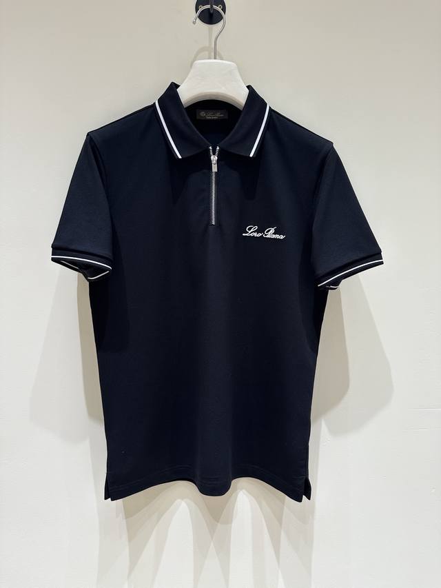 New product T9- Lp men's high-end business casual pique cotton lapel Polo shirt,