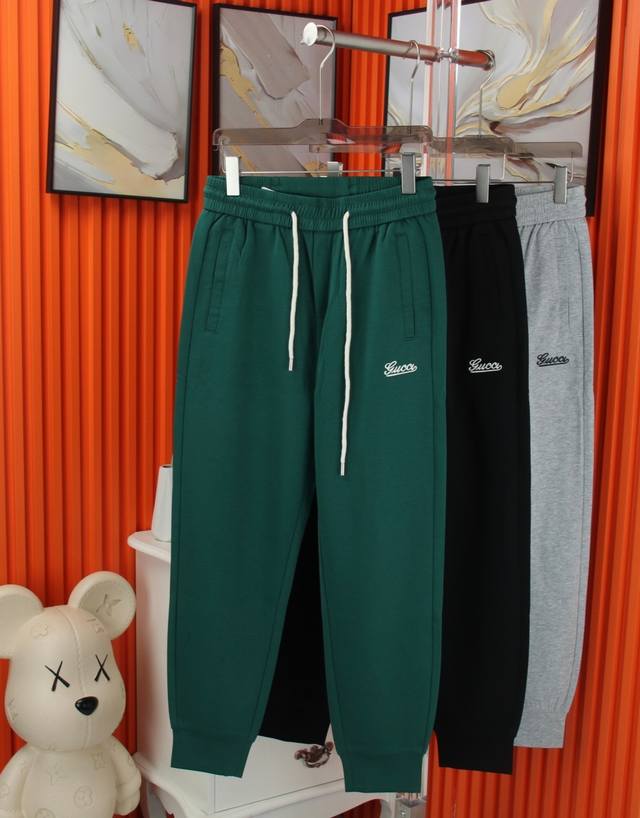 Yiqian Gucci 25Ss new summer casual pants. Customized copper-ammonia silk air la