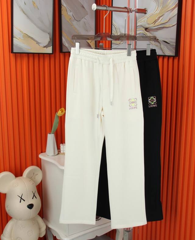 Yiqian Loewe 25Ss new summer casual pants. Customized copper-ammonia silk air la