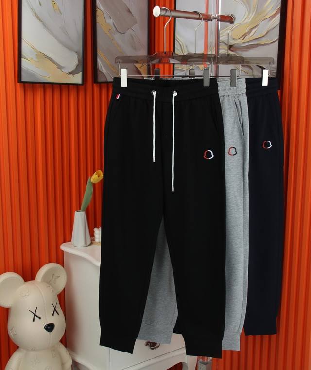 Yiqian Moncler 25Ss new summer casual pants. Customized copper-ammonia silk air