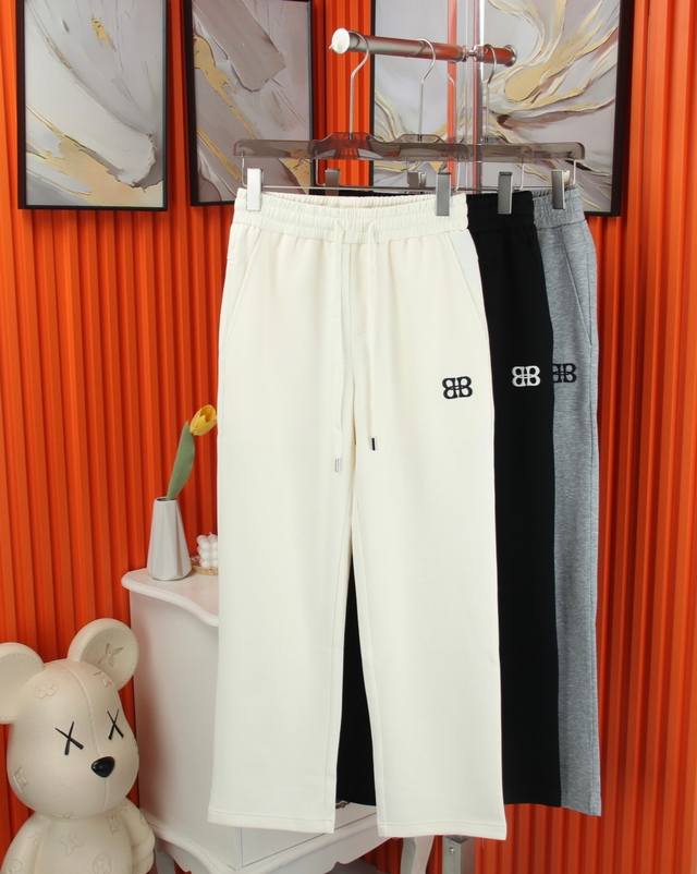 Yiqian Balenciaga 25Ss new summer casual pants. Customized copper-ammonia silk a