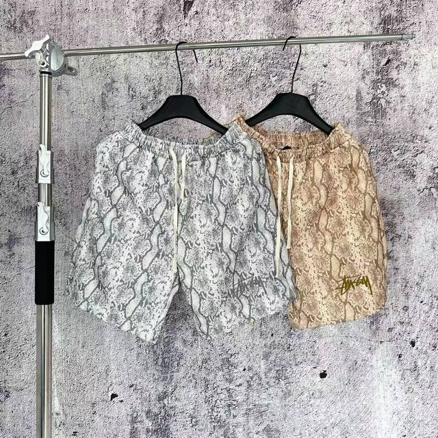 Ootd #6013 Hanging auction Stussy 25Ss Summer Stussy retro python pattern full p