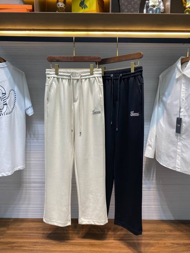 C26--Gu25Ss Spring and summer new high-quality air layer cotton drawstring casua