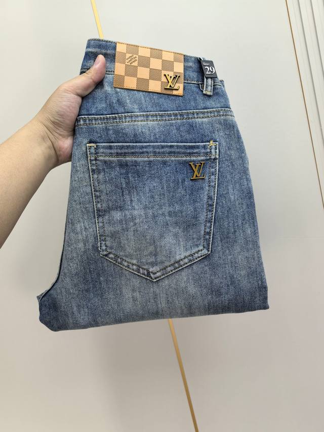 Lv Donkey brand. The latest men's jeans for spring and summer 2025! Heavy-duty w