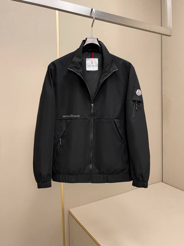 Super hot-selling spring and summer new Moncler men's woven brushed soft shell j
